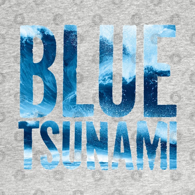 Blue Tsunami by andzoo